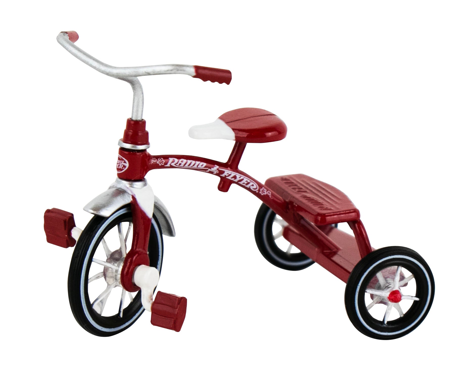 World's Smallest Classic Red Dual Deck Tricycle